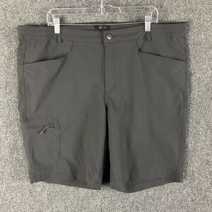 Mier Shorts Men's XXL 2XL‎ Cargo Hiking Outdoors Gray Nylon Blend Adults